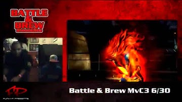 Battle & Brew 6/30 Marvel vs Capcom 3 Winners Finals Launchpad vs ATL_R3DD