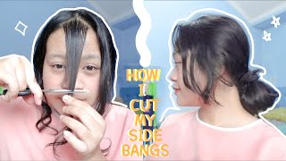 ✂️ POTONG PONI ALA KOREA SENDIRI DI RUMAH | KOREAN SIDE BANGS ✂️