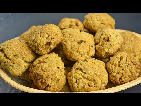 Самое вкусное домашнее овсяное печенье с орехами! Легко и просто с Хаят Ивановной!