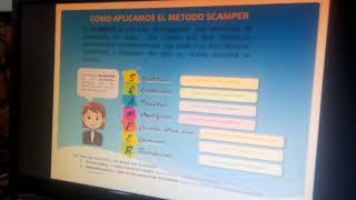 COMO USAMOS LA TECNICA SCAMPER ELA