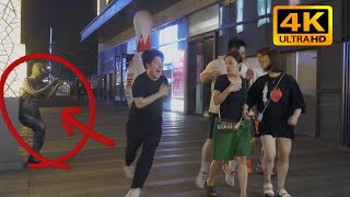 【202】完美的无缝衔接：哥们 嘴巴开光了是吧.Spiderman's hilarious pranks in China.