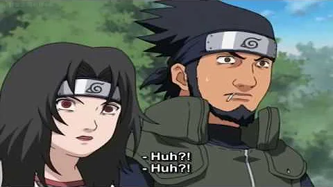 Itachi and Kisame vs Kakashi Asuma and Kurenai ( Eng Sub )