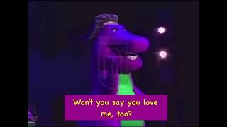 Barney I love you song from Barney I love you song collection my  version