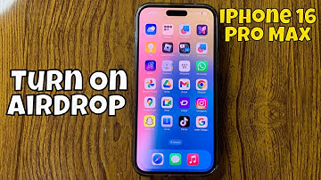 How to Turn On AirDrop on iPhone 16 Pro Max {New Tutorial}