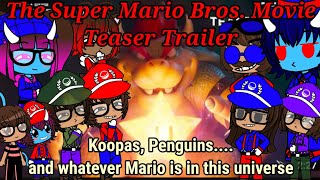 The Ethans React To:The Super Mario Bros Movie Teaser Trailer By Illumination (Gacha Club)