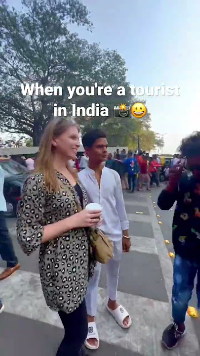 When you're a tourist in India 🇮🇳 #india #indiatourist #shorts