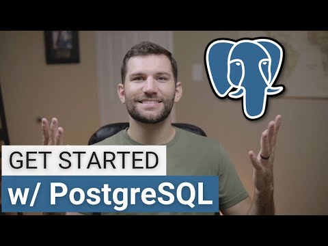 Video: Hvordan opretter jeg en database i PostgreSQL?