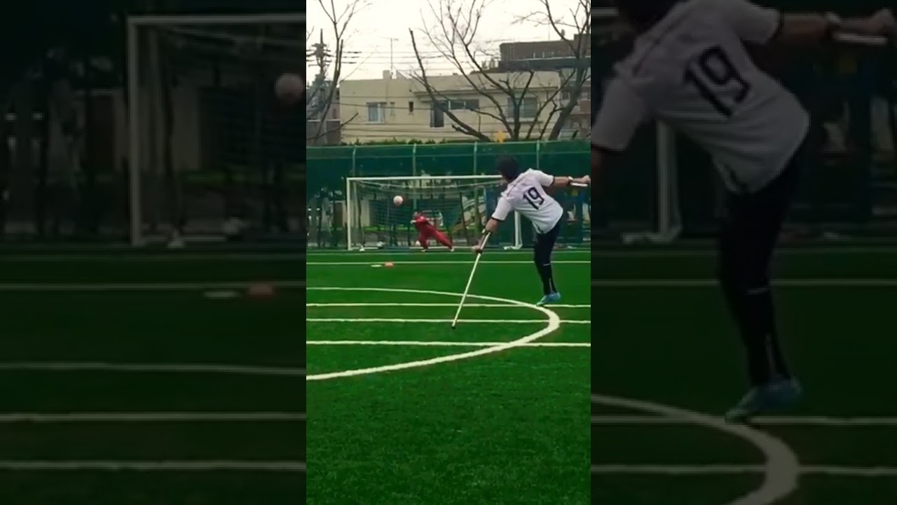 wow that's great amputee football