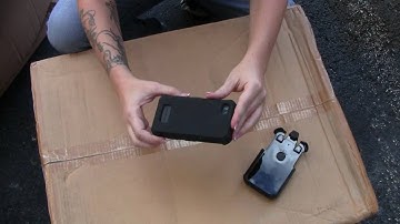 Uncut live footage of the new Ballistic HC Case for the iPhone 4.