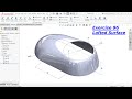 SolidWorks Tutorial for Beginners exercise 96 Lofted surface