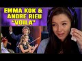 Emma Kok & André Rieu - Voilà | FIRST TIME REACTION | Maastricht 2023 (official video)