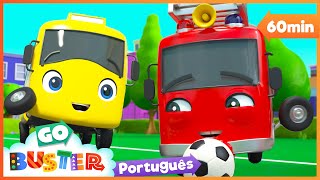 ⚽ Ônibus vs Caminhões ⚽| 1 HORA de Futebol Mundial 2022 | Go Buster em Português | Desenhos Animados