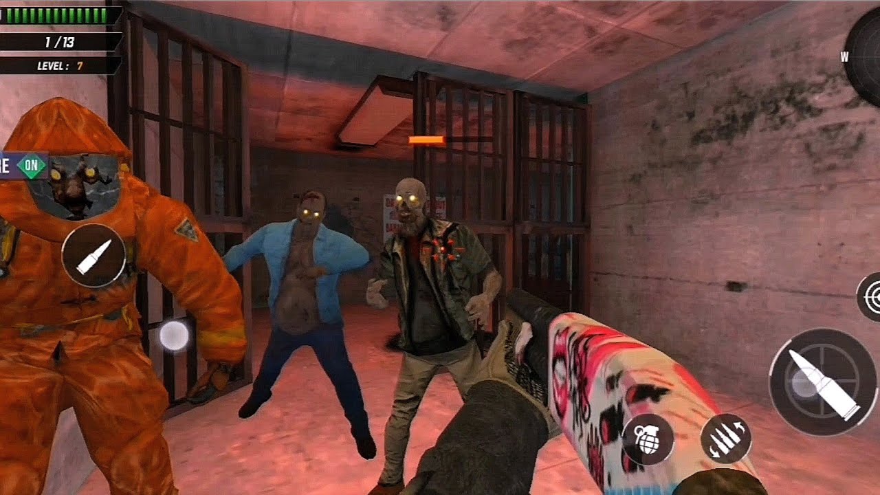 Modern Zombie Shooter 3D - Offline Shooting Games para Android - Download