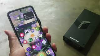 Samsung Z Flip 6: How to Set Up the Three-Finger Tap Gesture in TalkBack Settings (Android 14)