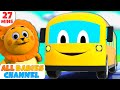 Wheels On The Bus | Professions | Kids Songs And More | All Babies Channel