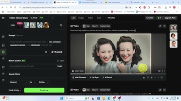 Using AI tools for image enhancement photo restoration and image to video