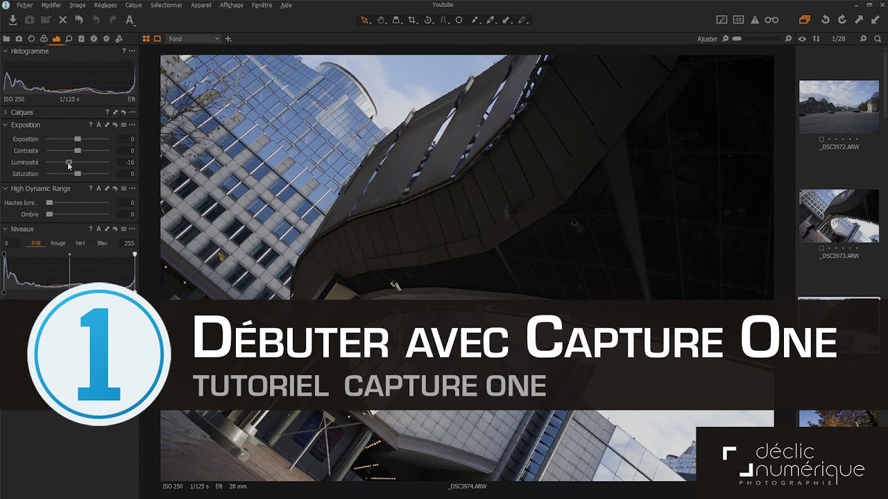 Débuter dans CAPTURE ONE - YouTube