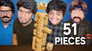 51 Pieces Block Game 😂 Twist in Last 🤣 | Arun Karthick | screenshot 5