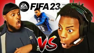 IShowSpeed vs Chunkz: FIFA 23 Wager *INTENSE*