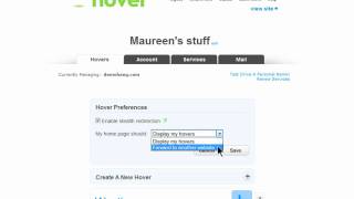 Setting up Domain Forwarding in Hover