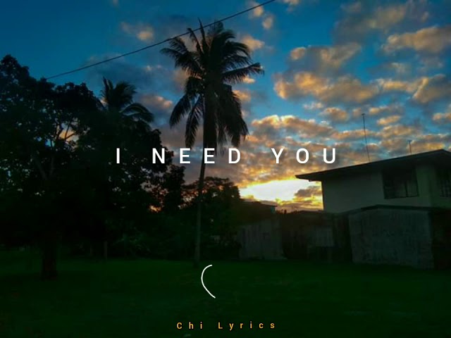 Mark Bautista- I Need You (Lyrics)