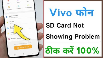 SD Card Not Showing Not Connecting Problem Solve in Vivo Phone