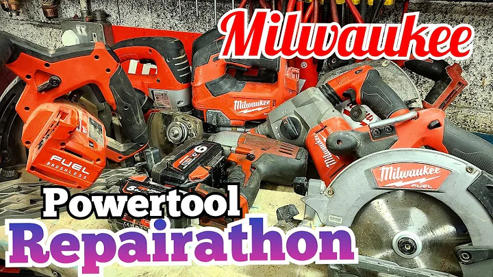 Another Milwaukee power tool Repairathon video, what can be fixed??