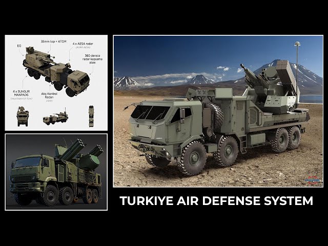 Turkish Version of the Pantsir Air Defense System Which Has Far more Advanced Features class=