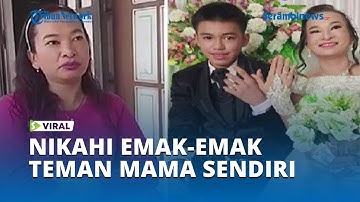 Viral Teman Mama Jadi Istri, Pemuda16 Tahun Nikahi Emak emak 41 Tahun
