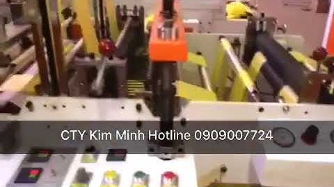 MÁY LÀM TÚI RÁC DẠNG CUỘN