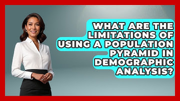 What Are the Limitations of Using a Population Pyramid in Demographic Analysis?