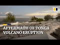 Massive eruption of undersea volcano off Tonga knocks out communications, covers capital in ash