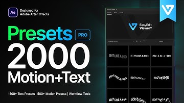 Presets Pro | 2000 Presets for After Effects | Text & Shape Animation