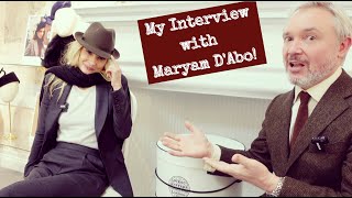 My Interview With Maryam D'Abo!