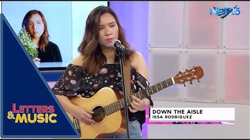 ISSA RODRIGUEZ - DOWN THE AISLE (NET25 LETTERS AND MUSIC)