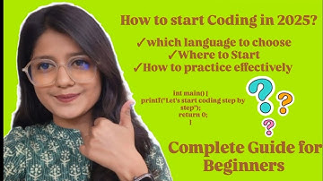 Kickstart Your Coding Journey in 2025: A Beginner