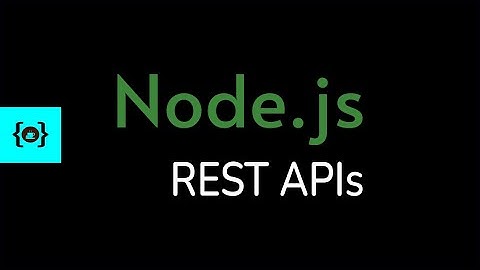 Node.js & express.js Tutorial for Beginners | Restful CRUD APIs