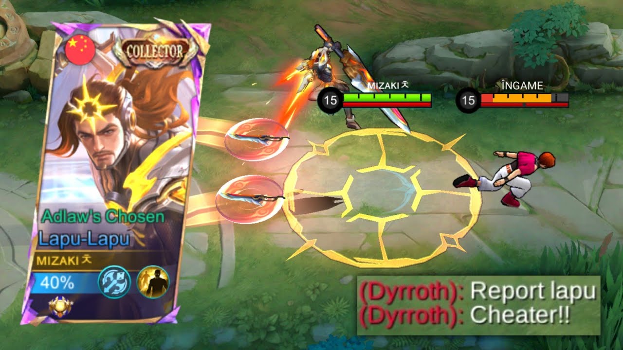 ЛАПУ-ЛАПУ НОВЫЙ СКИН ФРИСТАЙЛ: ОБУЧЕНИЕ