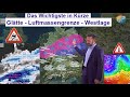 Video Das Wichtigste in Kürze: Glätte durch Niesel - Luftmassengrenze - Westlage übernächste Woche.