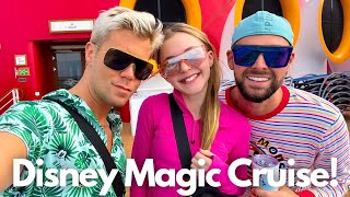 5 NIGHT DISNEY MAGIC CRUISE!!! Day At Sea!!! DAY 2 VLOG! February 2024!!! Galveston, Texas!