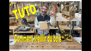 Comment vieillir du bois avec de la peinture ?