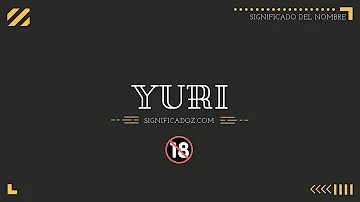 ¿Qué significa yuri para una chica?