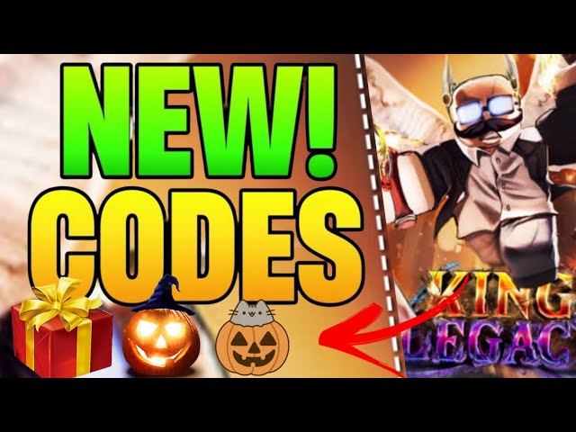 NEW* UPDATE! GEM* CODES! [UPDATE 4.8🎃🍬] King Legacy ROBLOX 