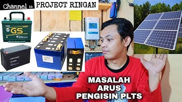 OOoo Jadi ini BIANGKEROK nya !! ARUS pengisian PANEL SURYA terasa KECIL !!