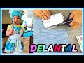 ESPECTACULAR Delantal Para niñas facil de hacer