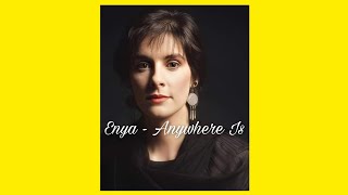 Enya - Anywhere Is ( slowed + Reverb )short audio