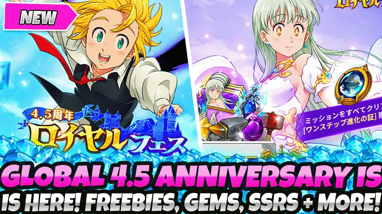*GLOBAL'S 4.5 ANNIVERSARY UPDATE IS HERE* FREE FESTIVAL UNIT & 7 SSRS