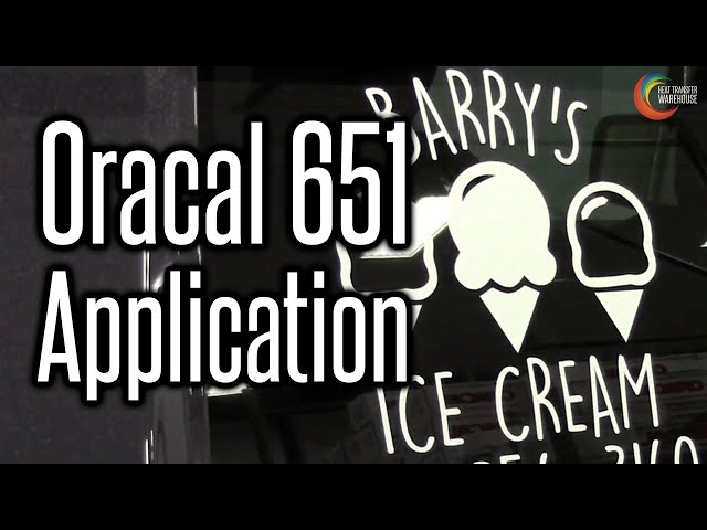 How to apply Oracal 651 to a vehicle using the hinge method and the wet  method 