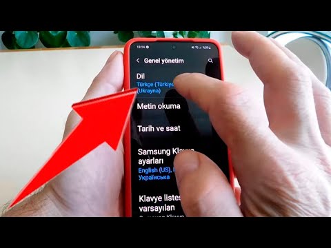 Video: Samsung Galaxy 10-da dili necə dəyişə bilərəm?