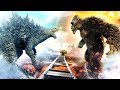 New godzilla x kong movie ride it here first pov